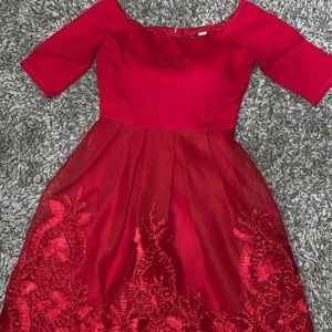 Red Gianna Bini dress